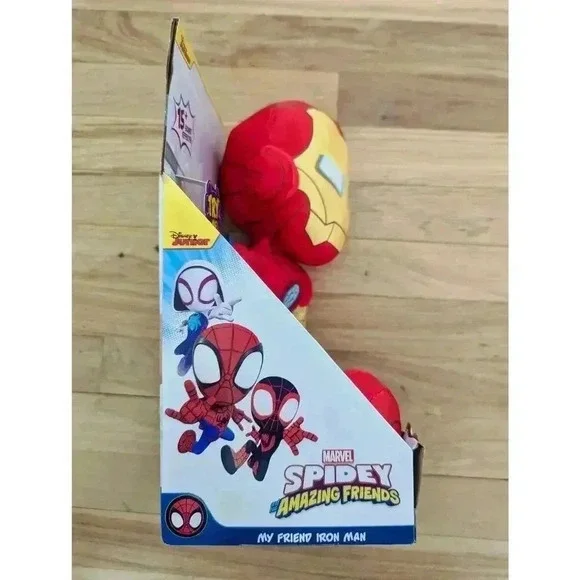 Marvel Spidey and His Amazing Friends My Friend Iron Man Feature Plush - Picture 2 of 11